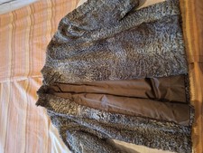 Pelliccia di Astrakan. Vintage. Taglia L