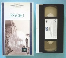 Vhs Psycho Alfred Hitchcock Film Ita Thriller Videocassetta Vintage (V139)