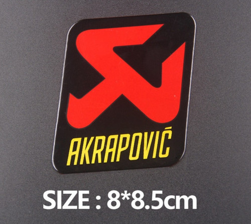 Akrapovic placca alluminio - akrapovic,