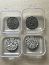 MONETE DA SEI PENCE REGINA