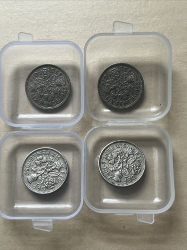Monete sei pence regina - pence,