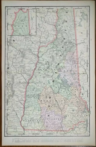 Mappa vintage 1901 - , new
