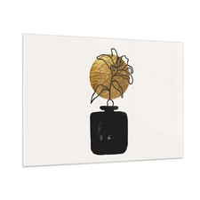 Quadro su Vetro 100x70cm Vaso
