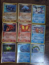 Lotto 9 carte Ex Deoxys stamp