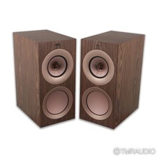 KEF R3 Meta diffusori da scaffale; coppia noce