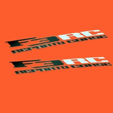 Mv F3 Reparto Corse Specchietto Laterale Grafiche Adesivi X 2 Small Nero &