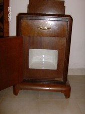 comodini in radica di noce