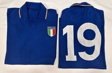 Maglia Ciccio Graziani 19 ITALIA Mondiali 1982 Lanetta Calcio Campioni Del Mondo