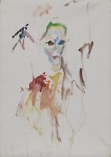 ERNESTO TRECCANI: Olio e t.m. su tela 70x50, in Cornice, Archiviato. STUPENDO!!!