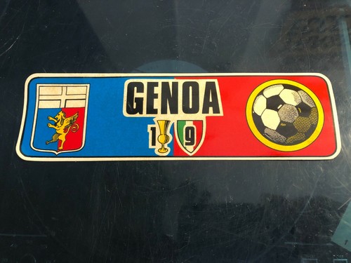 Genoa calcio adesivo sticker - genoa, calcio-adesivo