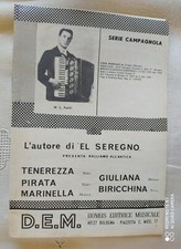 LUCIANO NALDI "BALLIAMO ALL'ANTICA" - FASCICOLO VINTAGE (1968) - 5 SPARTITI + 2 