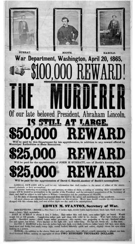 Poster john wilkes booth - poster,