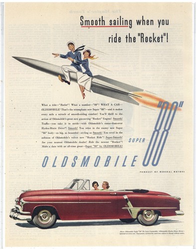 Pubblicità oldsmobile super - oldsmobile,