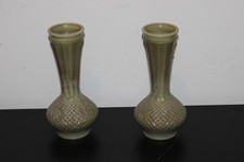 Coppia di vasi in ceramica