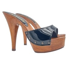 Zoccoli da donna neri in