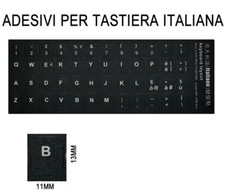 Lettere adesive tastiera