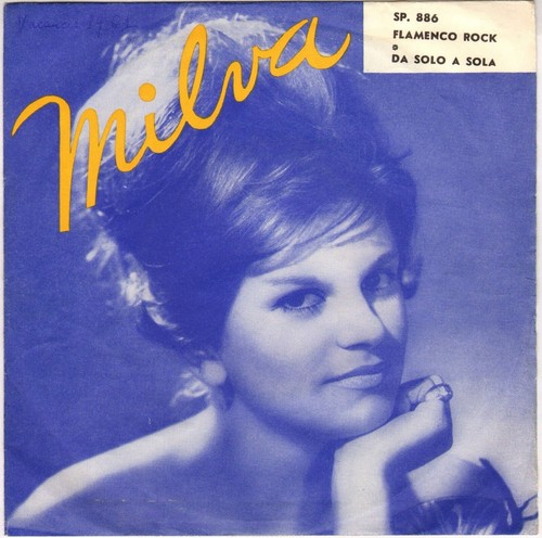 Milva flamenco rock sp 1960 - milva, rock"
