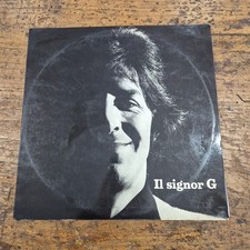 LP Giorgio Gaber - Il Signor G
