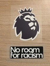 Patch Badge set officiel Premier League no room for racism 2023-2026 vendeur pro