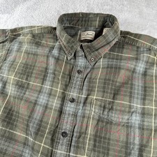 LL Bean Flannel Shirt Mens XLT
