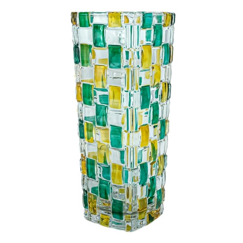 Vaso vetro murano verde - vetro, di