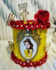 Torta scenografica La bella e la bestia