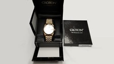 Orologio Uomo Croton Tono Oro