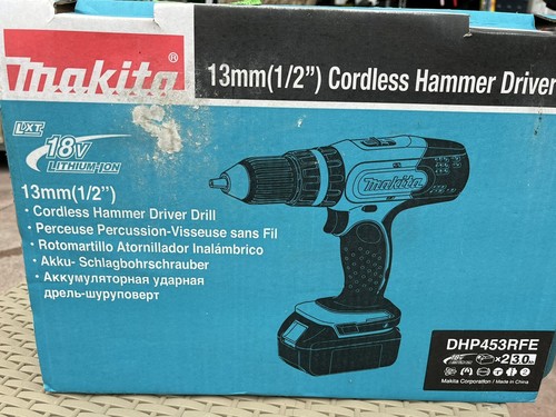 Makita dhp453rfe 18v trapano - makita,