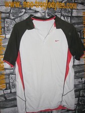 Vintage NIKE tennis  cotton  jersey shirt trikot maillot '80s  era AGASSI