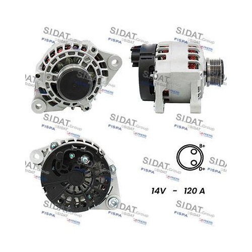 Alternatore sidat a12ma0032a2 - alternatore,