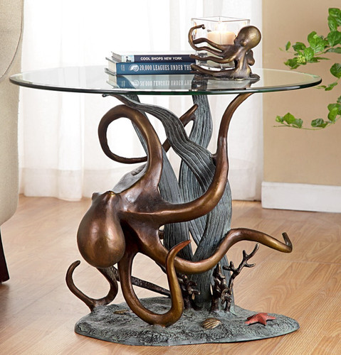 Octopus and seagrass - octopus,