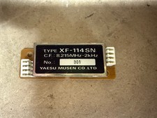 Yaesu XF-114SN 2kHz SSB Narrow