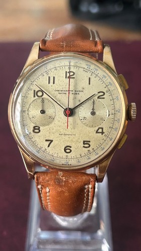 Chronographe suisse rose gold - rose,