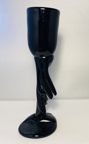 Pezzo vetro artistico nero - in,