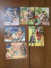 GOLDRAKE FUMETTO VINTAGE - SET COMPLETO CARTOLINE AUGURALI OMAGGIO GADGET 1969