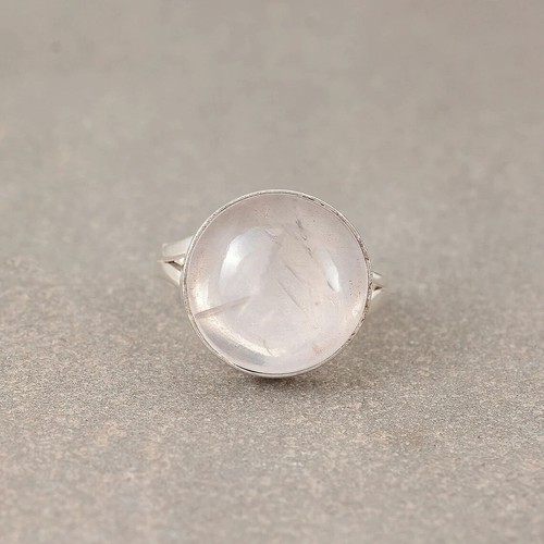 Bellissimo anello quarzo - , rosa