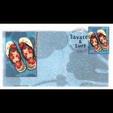 FDC - Savate et Surf (2 env)