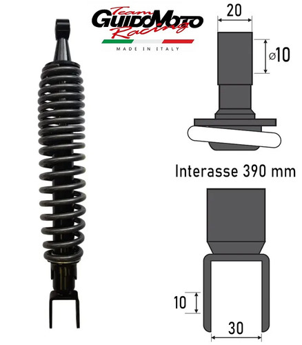 Ammortizzatore posteriore - ammortizzatore,