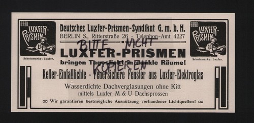 Berlino pubblicità 1905 - berlino,,