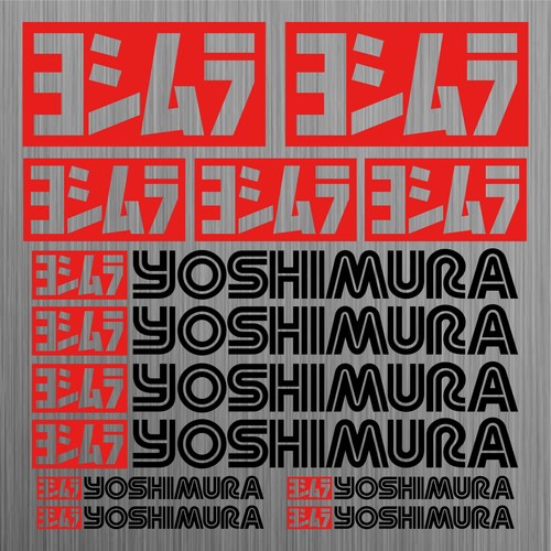 Adesivo yoshimura decalcomania - adesivo,