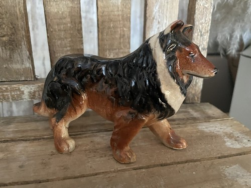 Statuina collie cucciolo - collie, cane