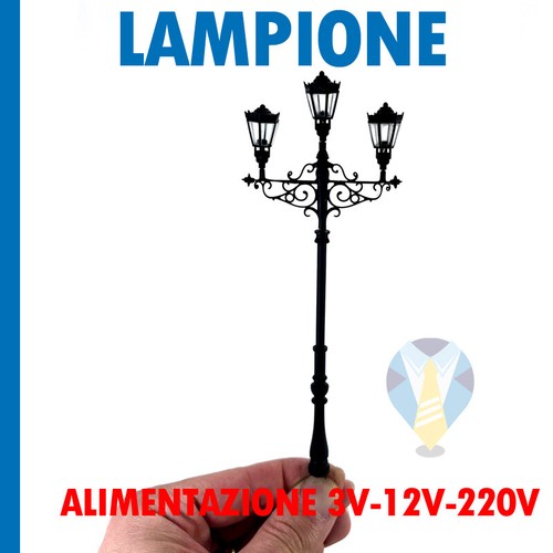 Lampione terra cm per - da,