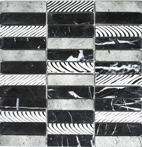 Mosaico tessere marmo - ,