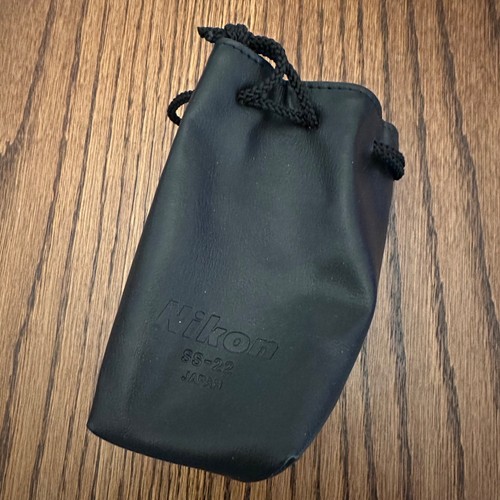 Nikon custodia in - in, pelle