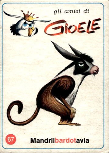 Figurina gli amici gioele - amici,