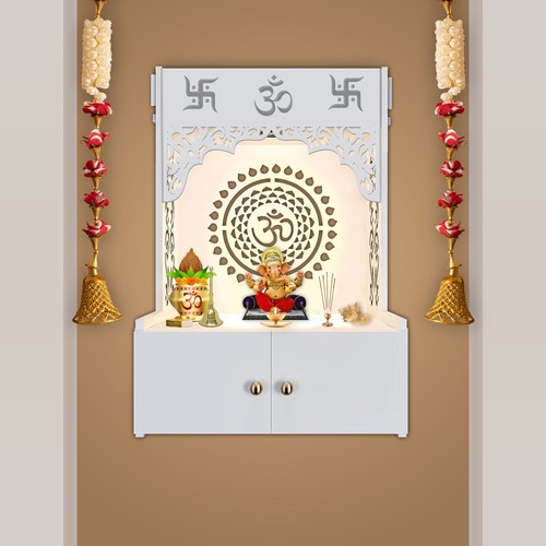 Tempio legno mdf bianco om - legno,