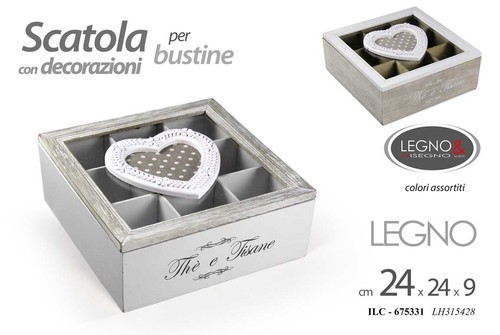 Scatola legno porta - , the