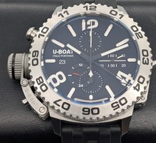 U-Boat DOPPIOTEMPO Cronografo Ss Rif. 9016 Ø46mm Nero Affare Orologio 2022 #1452