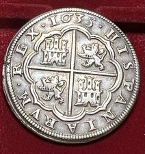 8 Reales 1635 Felipe Iv