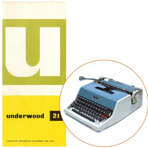 Macchina scrivere underwood - da,